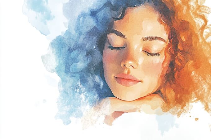 draw a watercolor illustration