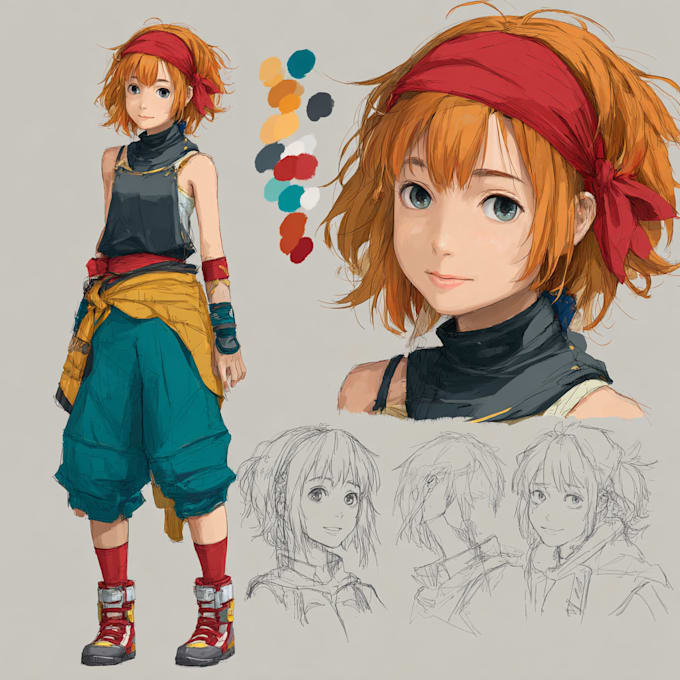 creat anime manga illustration