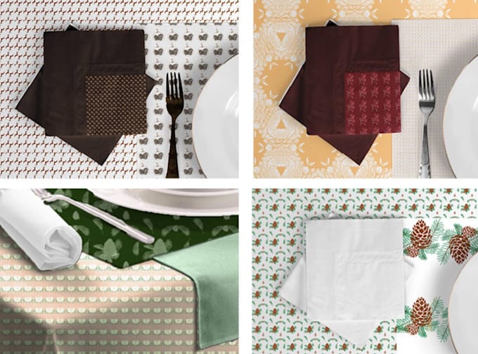 custom textile prints and motifs