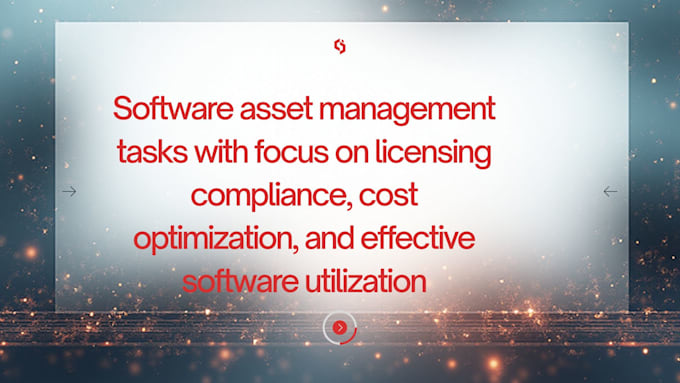 software asset management consultant licensing compliance expert
