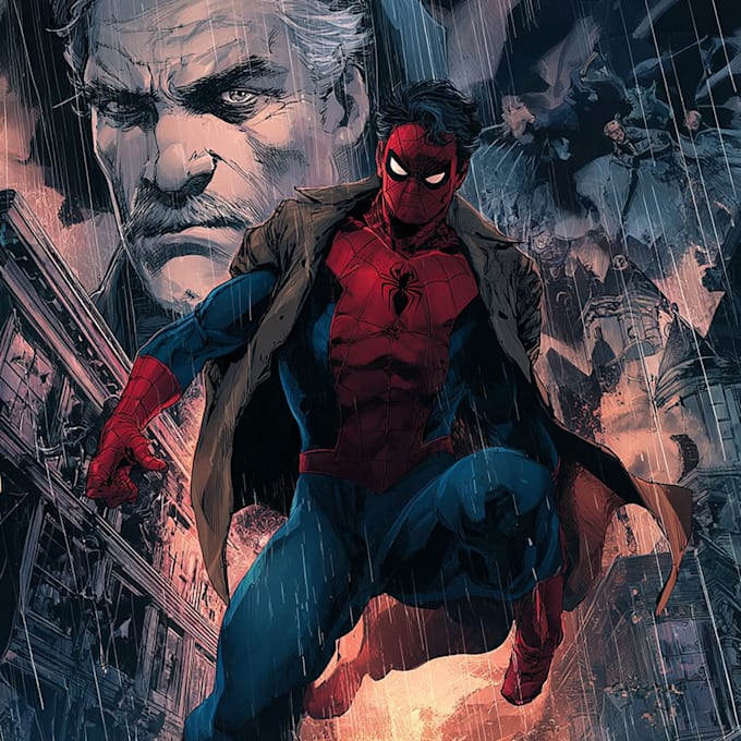 comic book and anime illustrations and covers for you