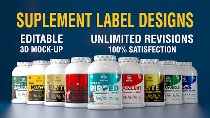 create unique and modern packaging, label and sticker design