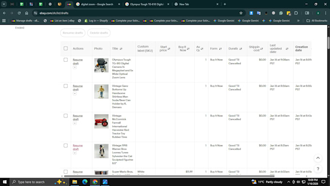 do professional ebay listing with SEO optimization