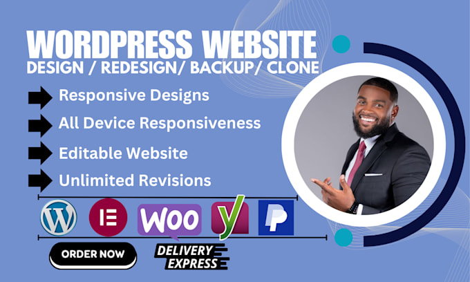 develop design redesign clone revamp migrate backup restore wordpress website