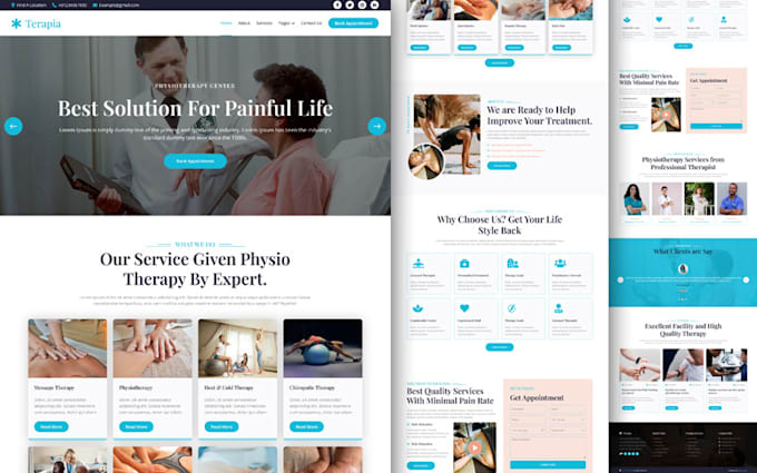 design and develop a responsive website using HTML, CSS, js