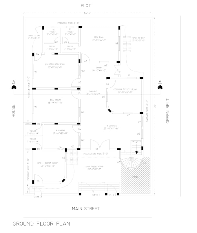 do estimates and boqs with 2d drawings office workspace