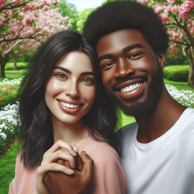 do a couple into disney cartoon portrait art