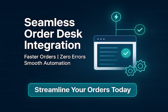 do order desk integration to improve order accuracy and speed, improve order