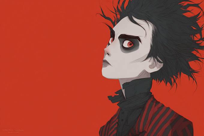 your avatar style tim burton
