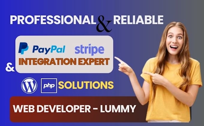 integrate paypal and stripe payment gateway in wordpress and PHP