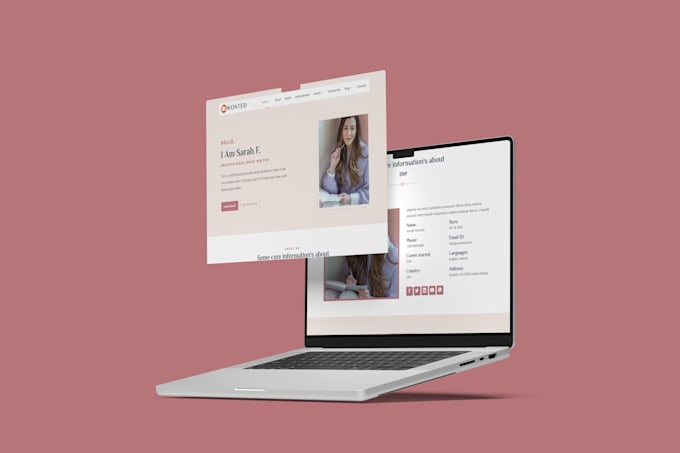 design author website, book author website and ebook website
