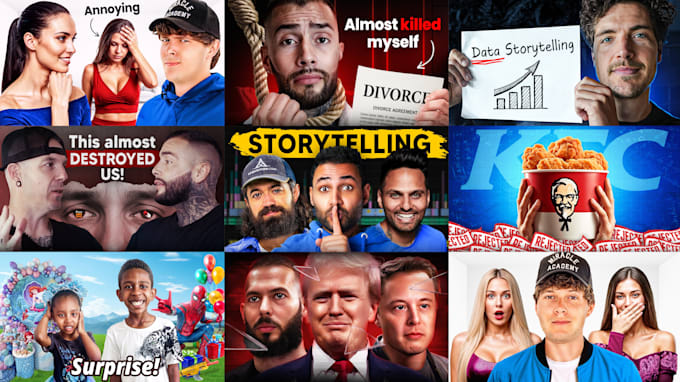 design youtube thumbnail to attract viewers