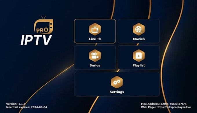 build iptv, tivimate, samsung TV app, tizen, fire TV, amazon TV, roku TV, lg app
