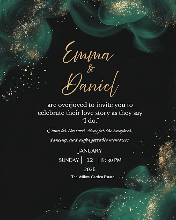 do wedding invitation card design