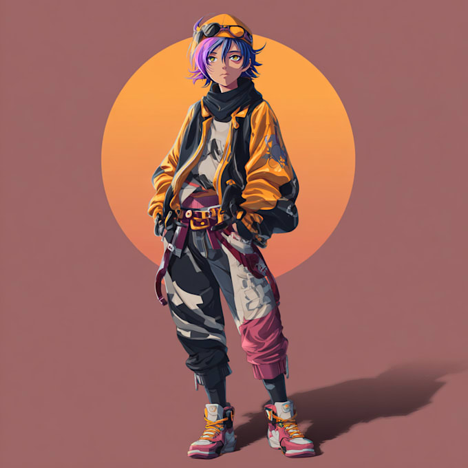 creat your character in comic style