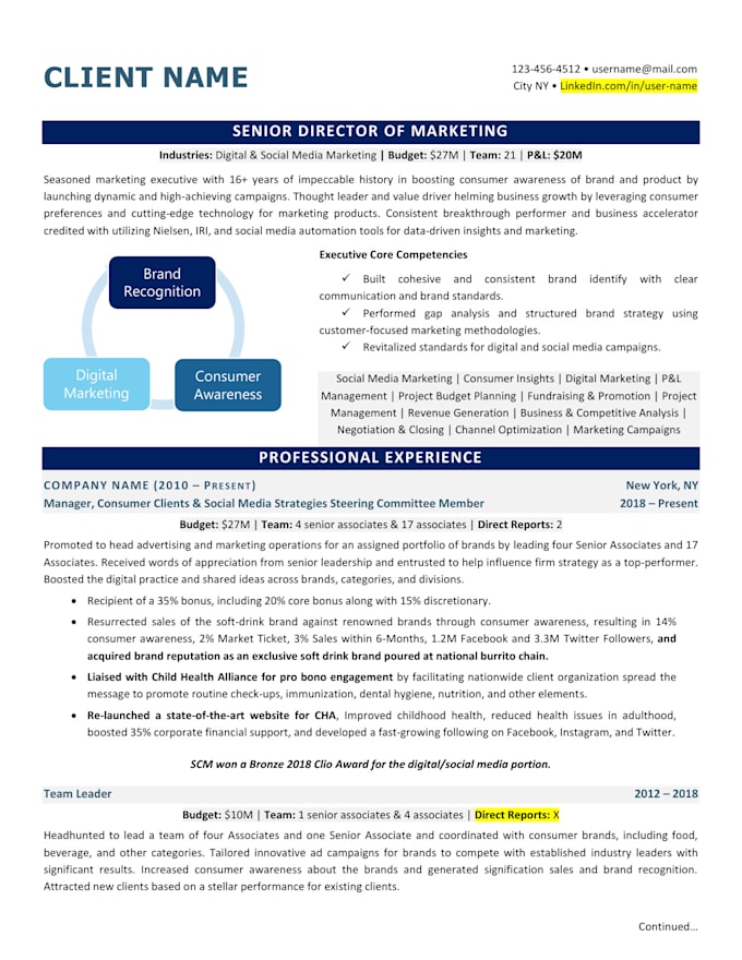 Write executive resume sales resume resume writing cover letter federal ...