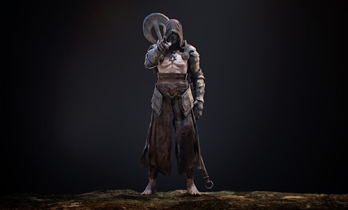 do realistic 3d character models, 3d character animation in blender  or zbrush