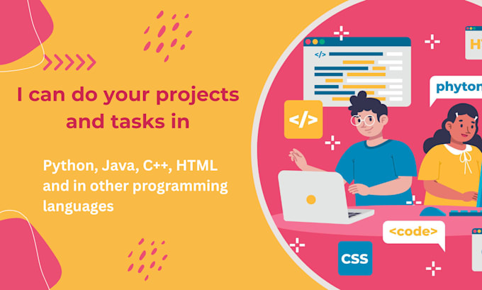 do python java and cpp programming task