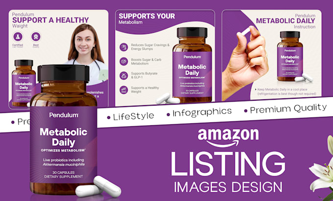 design professional amazon listing images and infographics