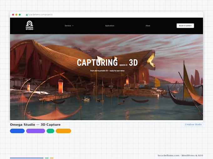 build a custom business website or SEO landing page