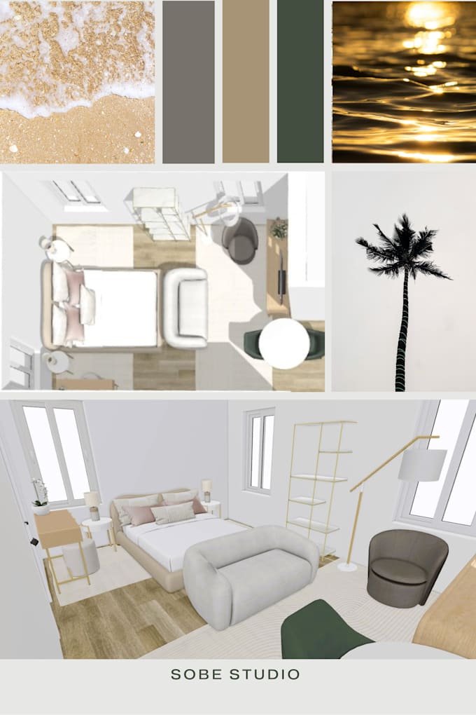 interior design floor plan shopping list