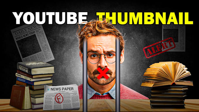 design click worthy youtube thumbnail