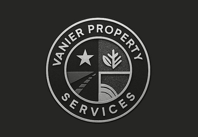 do modern high quality building, concrete logo