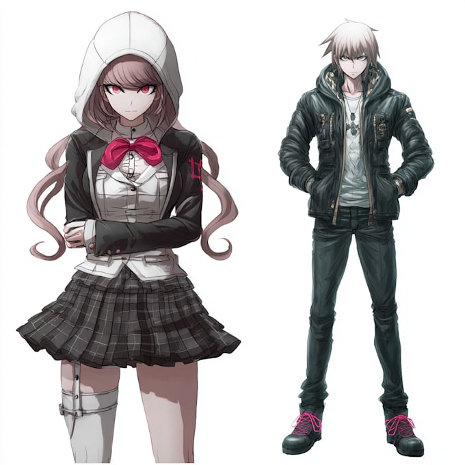 design custom danganronpa style character