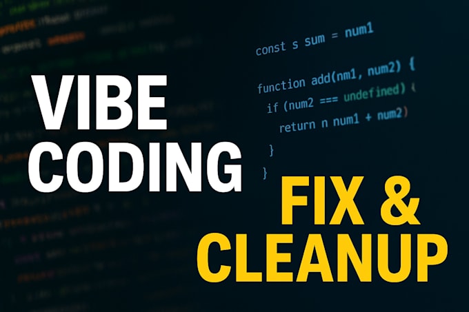do quick bug fixes, code cleanup, and vibe coding assistance