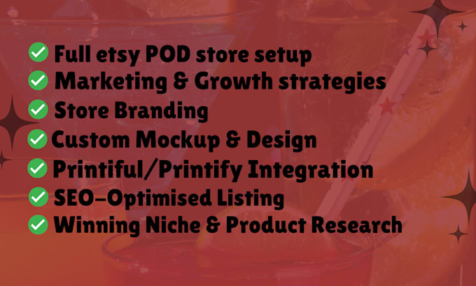 create a profitable etsy print on demand shop that sells, printify, printiful