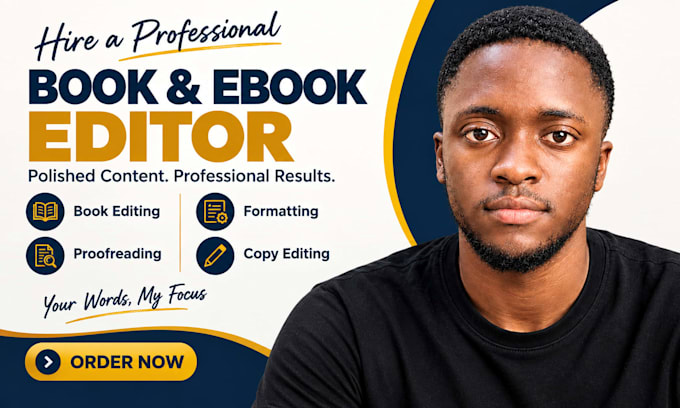 edit, proofread, and format your book manuscript