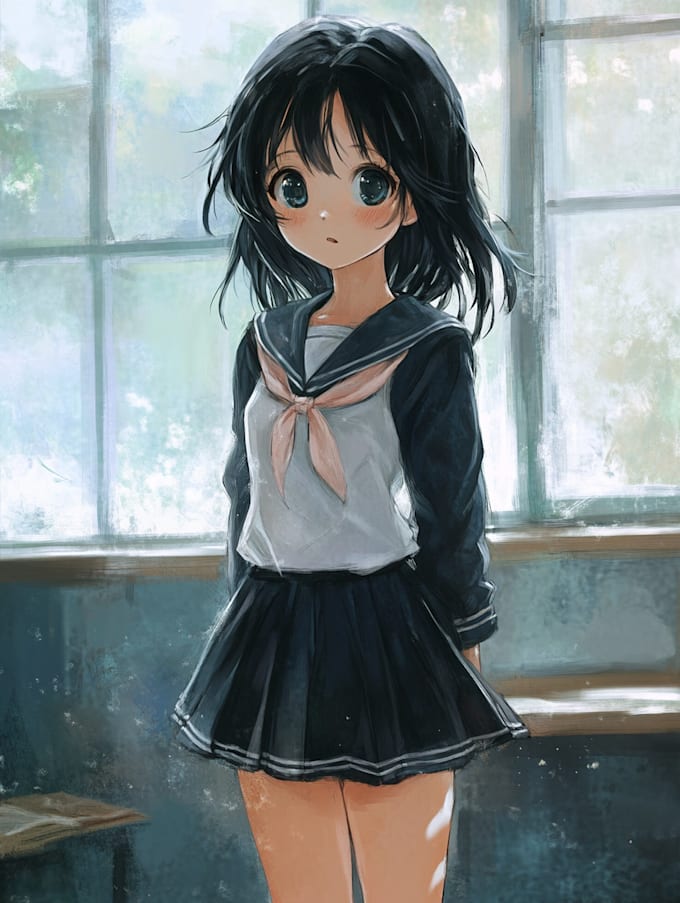 create anime or comic character