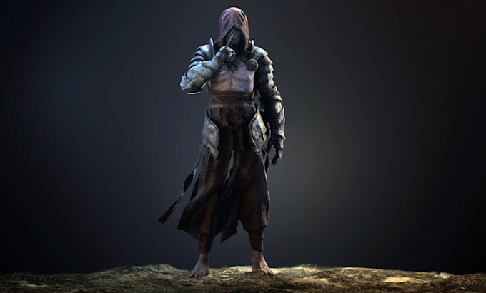 create 3d game character, 3d animation, 3d low poly character for video games