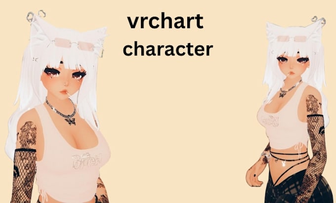 create and rig custom vrchat avatar vrc avatar 3d vtuber booth avatar animaze