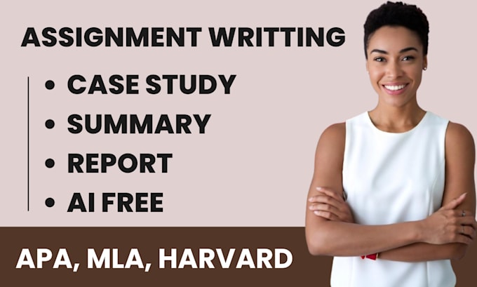 do case study analysis, report, assignment, apa paper, research summary writing