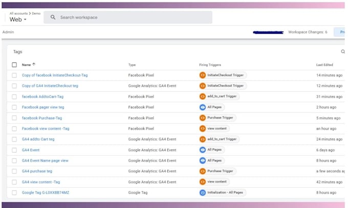 setup facebook pixel conversion API and server side tracking