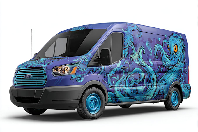 awesome car wrap design and vehicle wrap design