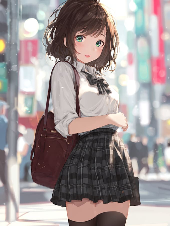 draw anime and manga character illustration