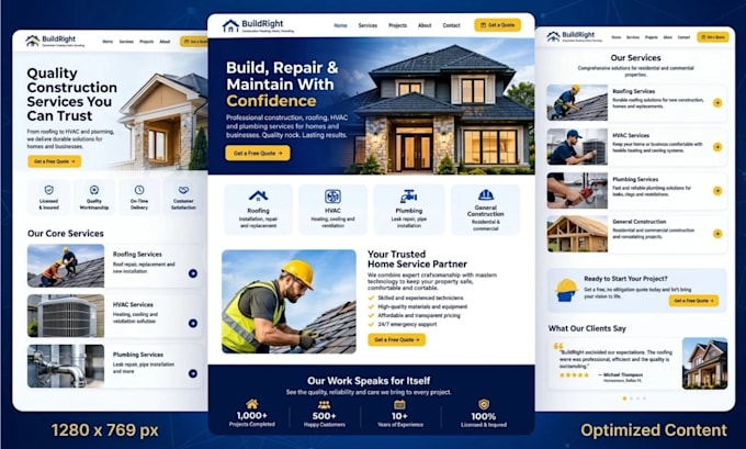build servicetitan CRM and website for contractors hvac roofing electricians