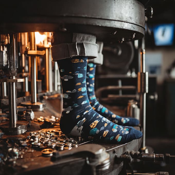 create unique, production ready socks that converts