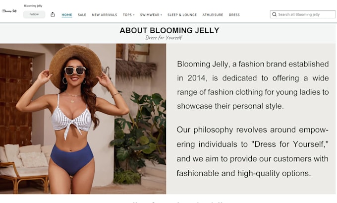 develop amazon brand store, amazon storefront design, and amazon brand story