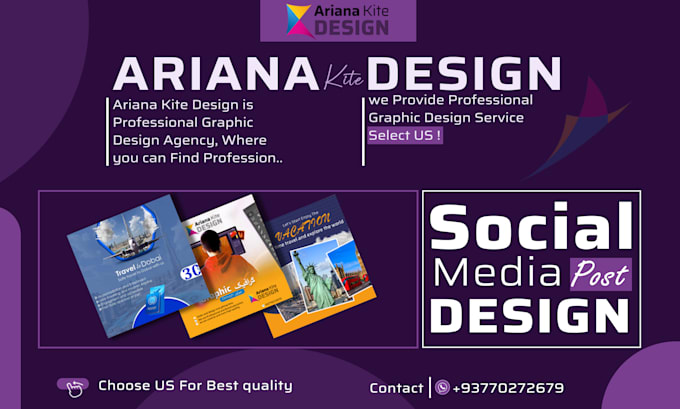 design creative social media graphics