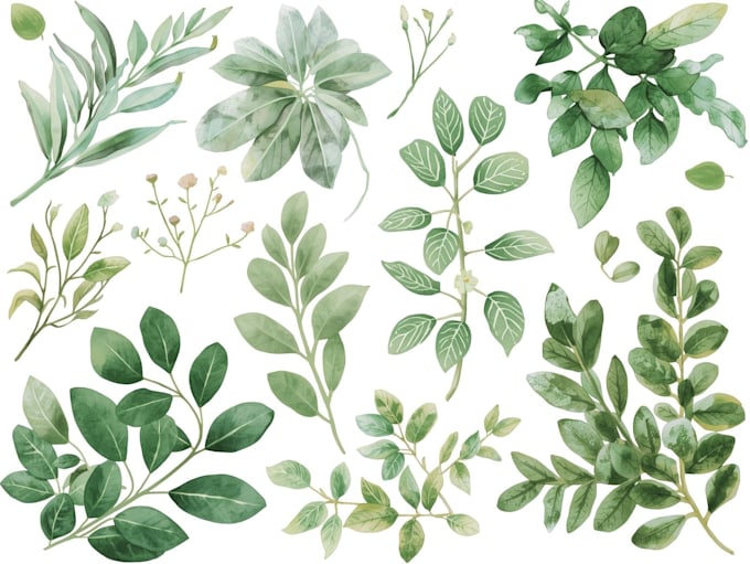 make watercolor botanical illustrations