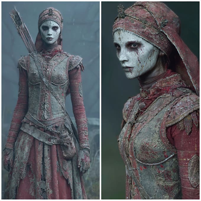 design fantasy horror and fantasy horror character
