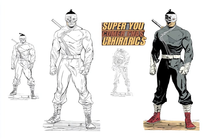 creating super hero character concepts for comics
