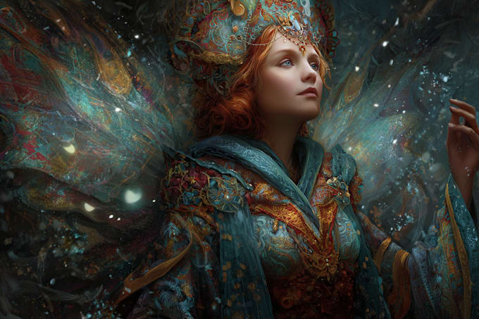draw fantasy concept art or illustration