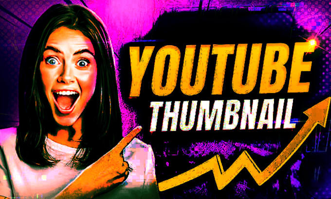 design unique high quality youtube banner and thumbnails