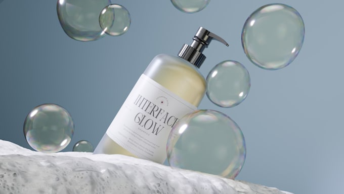 create product renders ads for beauty brands