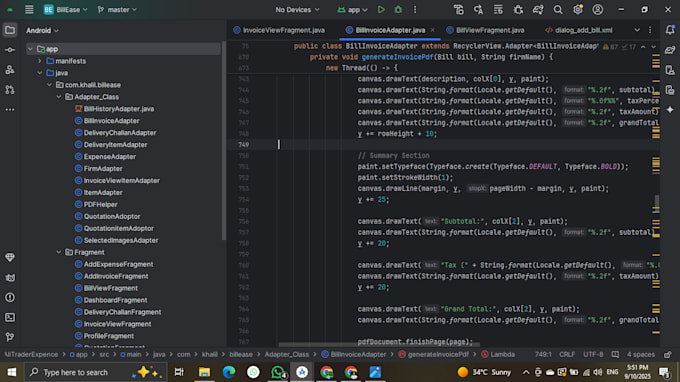 fix android app bugs and programming errors in java or kotlin
