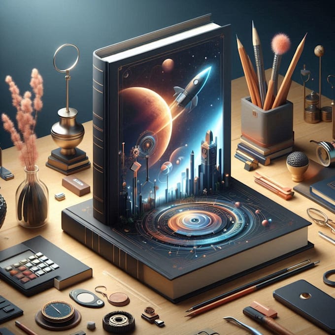 do an professional book cover or ebook cover